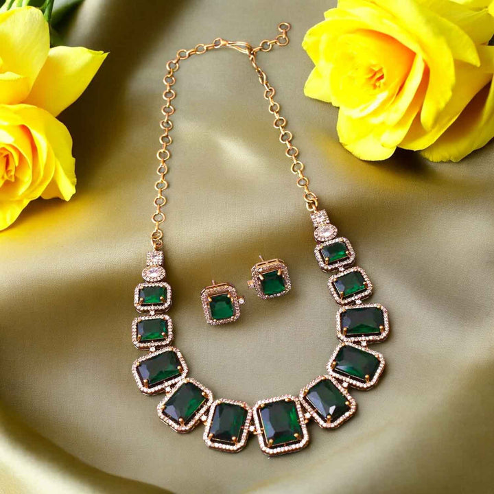 Emerald Adisel Victorian Jewellery Set- New Arrival
