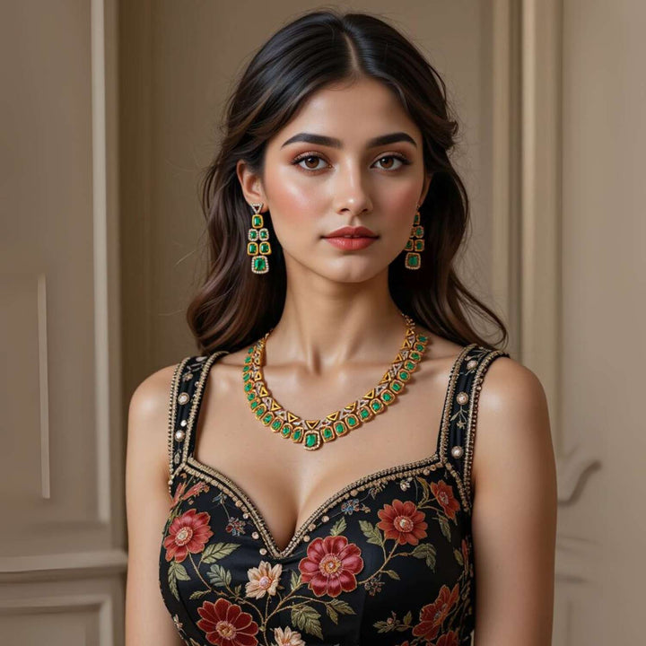 Emerald Adley Victorian Jewellery Set - New Arrival