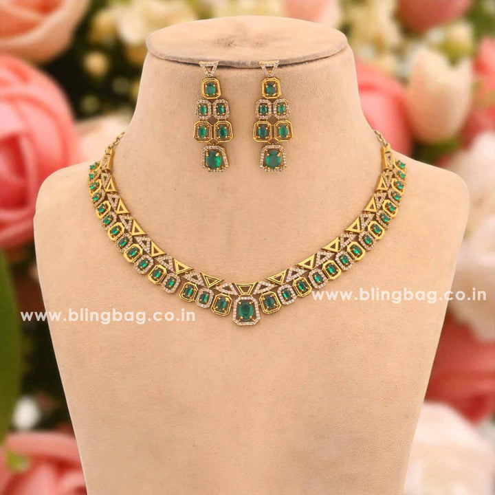 Emerald Adley Victorian Jewellery Set - New Arrival
