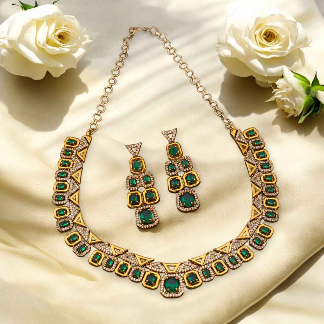 Emerald Adley Victorian Jewellery Set - New Arrival
