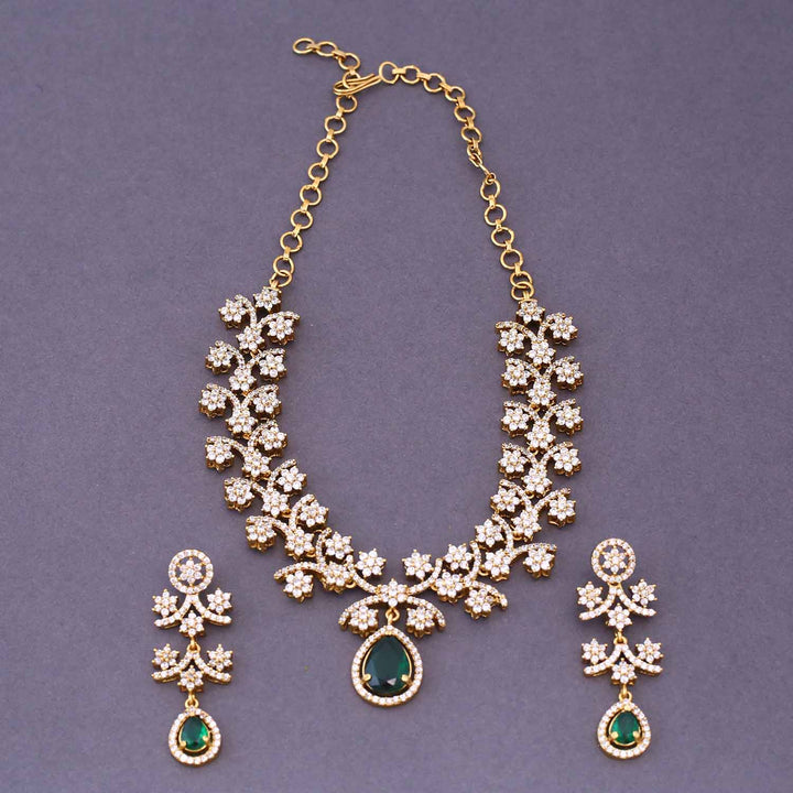 Emerald Aedon Victorian Jewellery Set - New Arrival