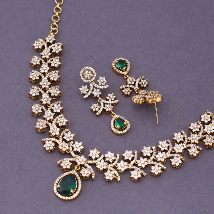 Emerald Aedon Victorian Jewellery Set - New Arrival