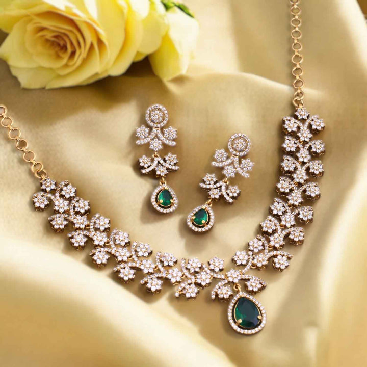 Emerald Aedon Victorian Jewellery Set - New Arrival
