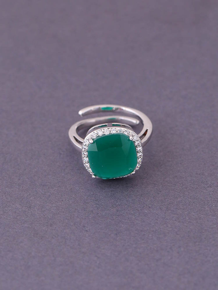 Emerald Aggeliki Adjustable Ring