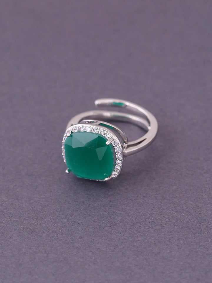 Emerald Aggeliki Adjustable Ring