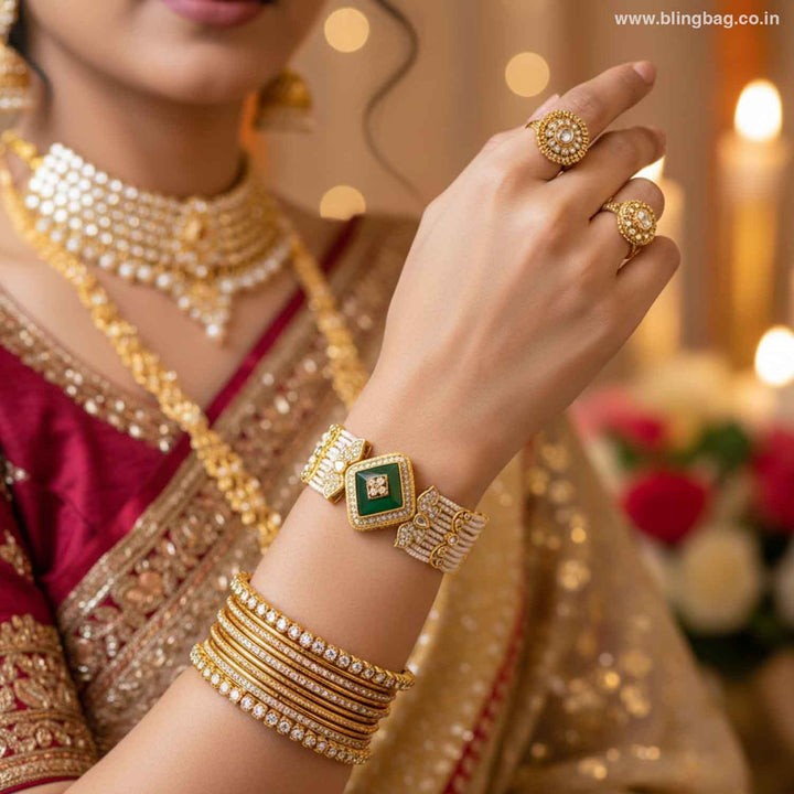 Emerald Aisna Bracelet