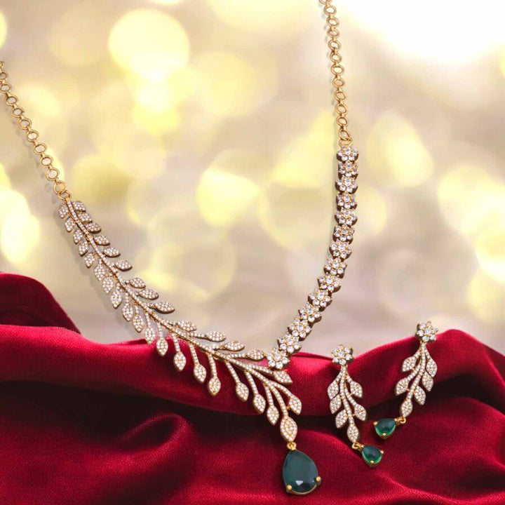 Emerald Alanni Victorian Jewellery Set - New Arrival