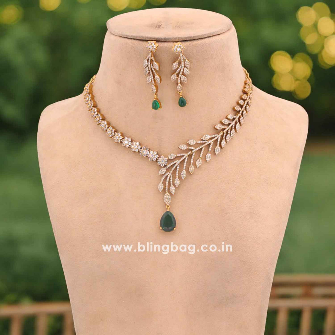Emerald Alanni Victorian Jewellery Set - New Arrival