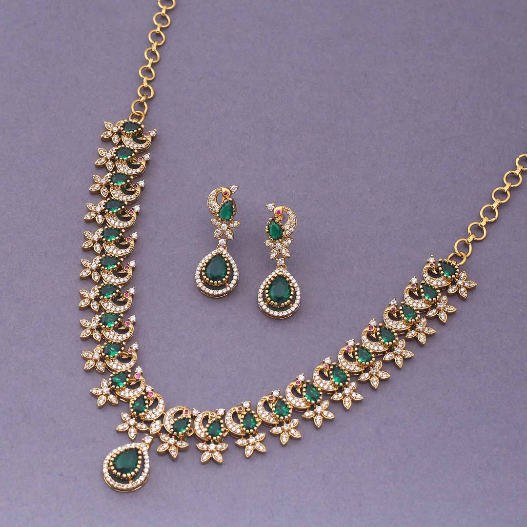 Emerald Aleecia Victorian Jewellery Set - New Arrival