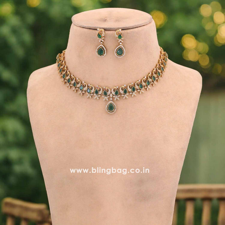 Emerald Aleecia Victorian Jewellery Set - New Arrival