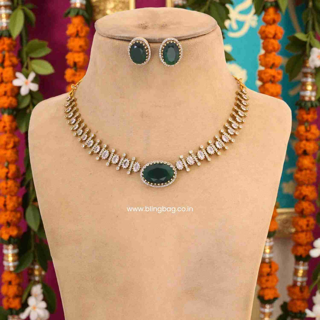 Emerald Alicebeth Victorian Jewellery Set - New Arrival