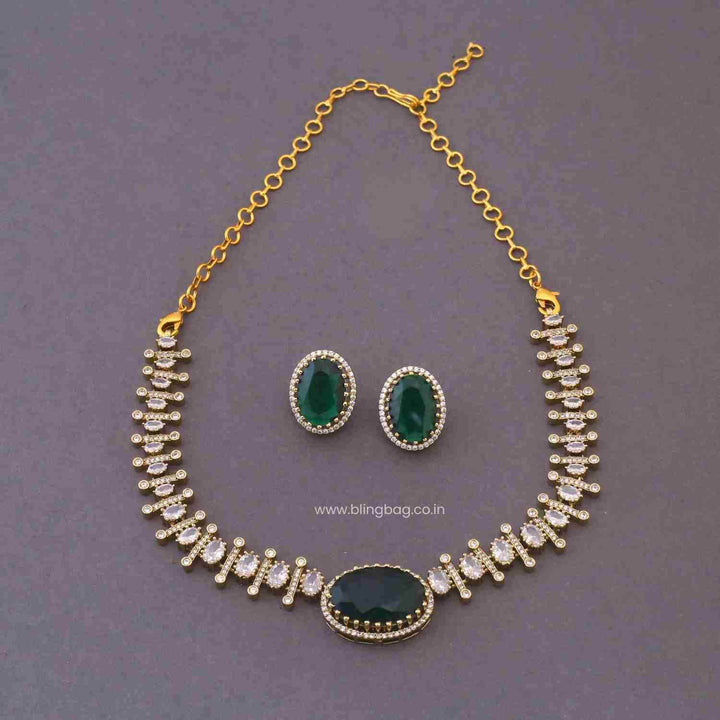 Emerald Alicebeth Victorian Jewellery Set - New Arrival