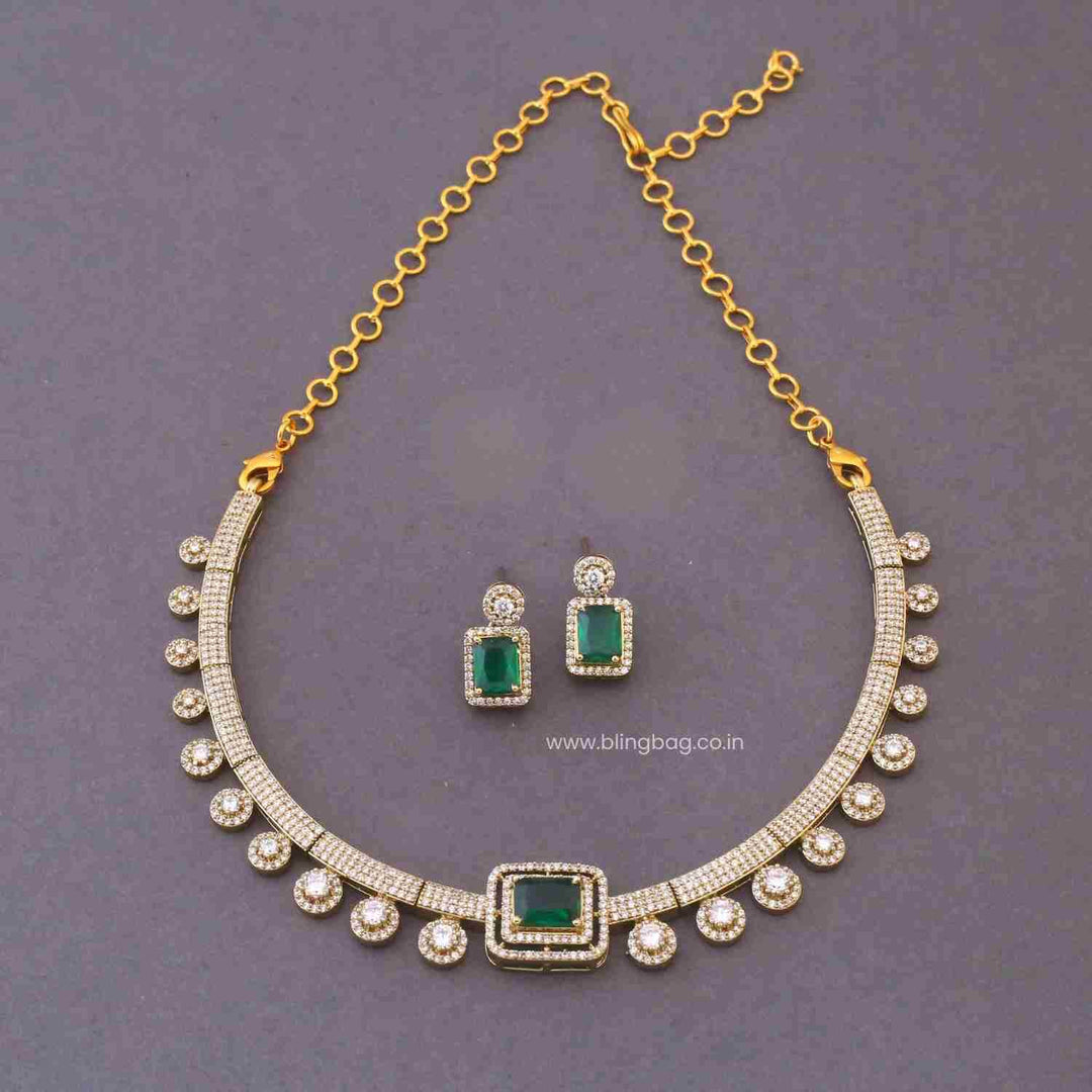 Emerald Alicee Victorian Jewellery Set - New Arrival