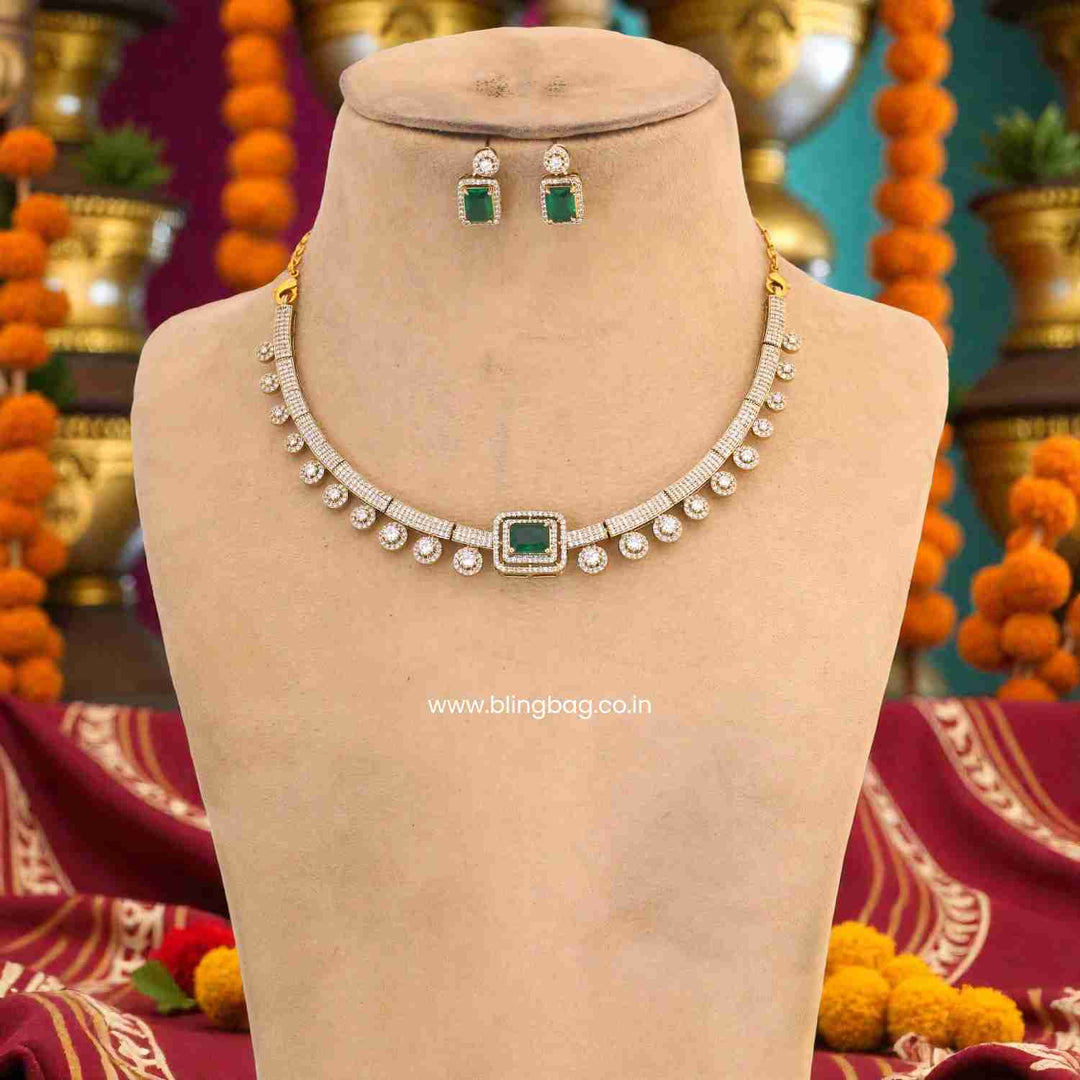 Emerald Alicee Victorian Jewellery Set - New Arrival