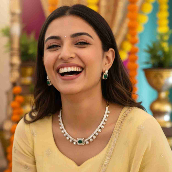 Emerald Alicee Victorian Jewellery Set - New Arrival