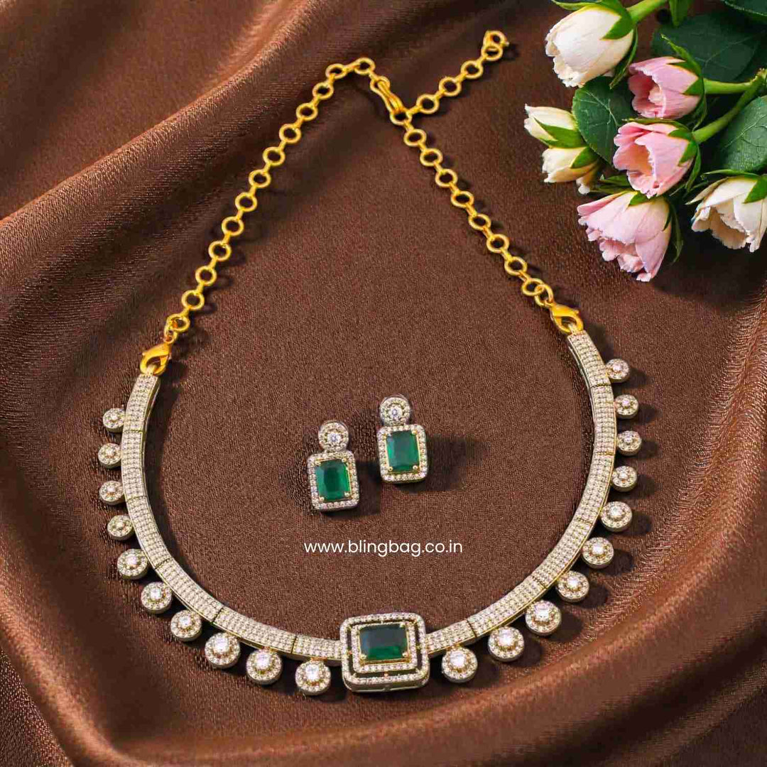 Emerald Alicee Victorian Jewellery Set - New Arrival