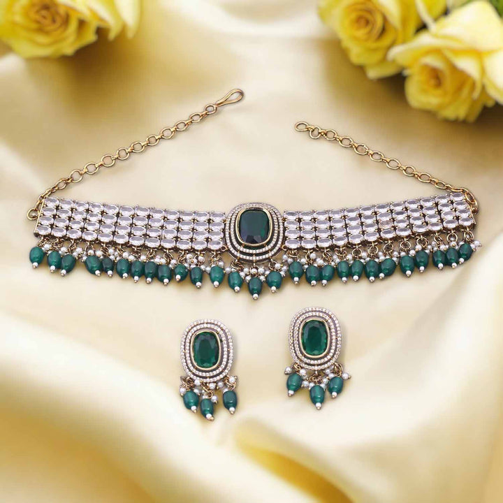 Emerald Alissha Victorian Jewellery Set - New Arrival