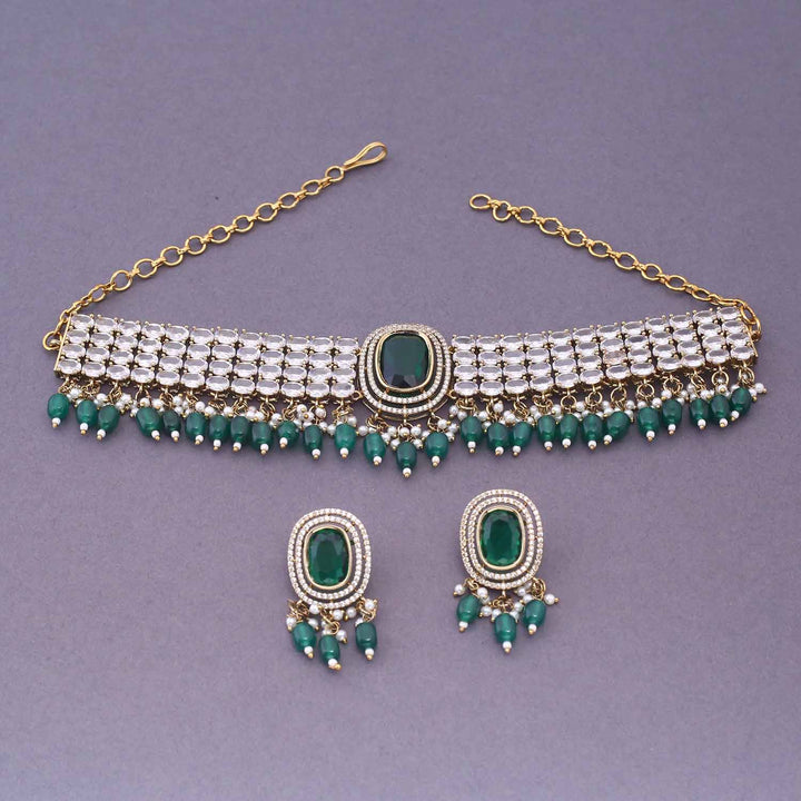 Emerald Alissha Victorian Jewellery Set - New Arrival