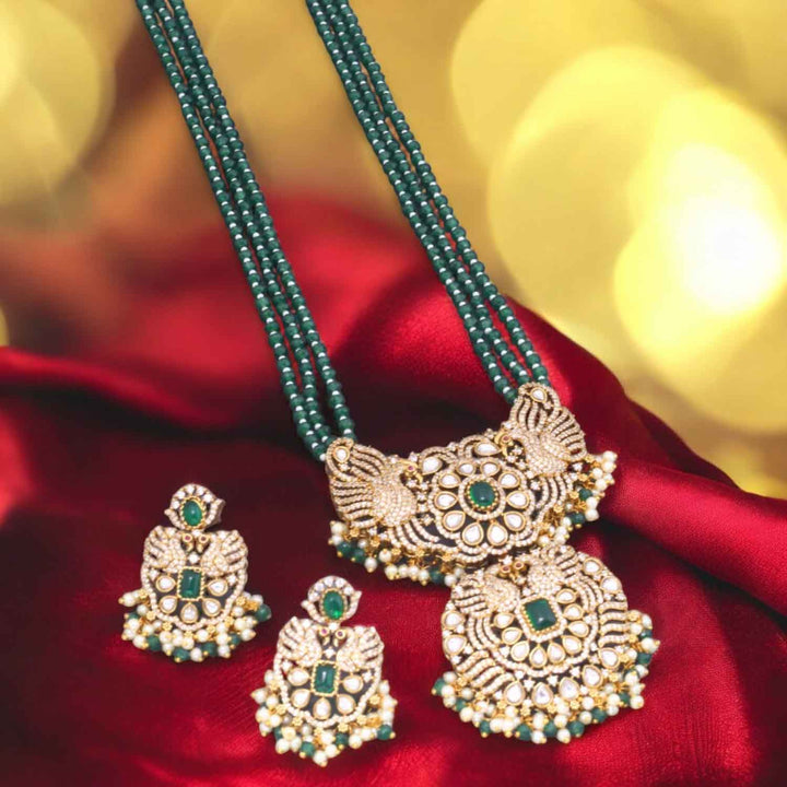Emerald Alizza Victorian Jewellery Set - New Arrival