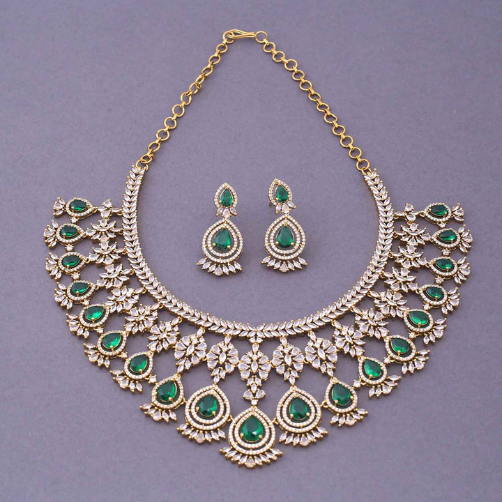 Emerald Almera Victorian Jewellery Set - New Arrival