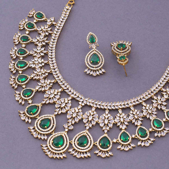Emerald Almera Victorian Jewellery Set - New Arrival