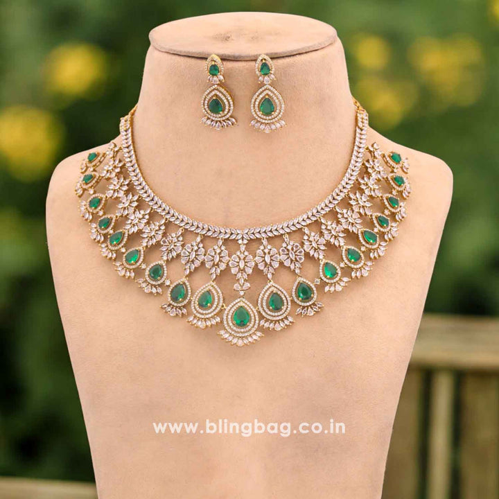 Emerald Almera Victorian Jewellery Set - New Arrival