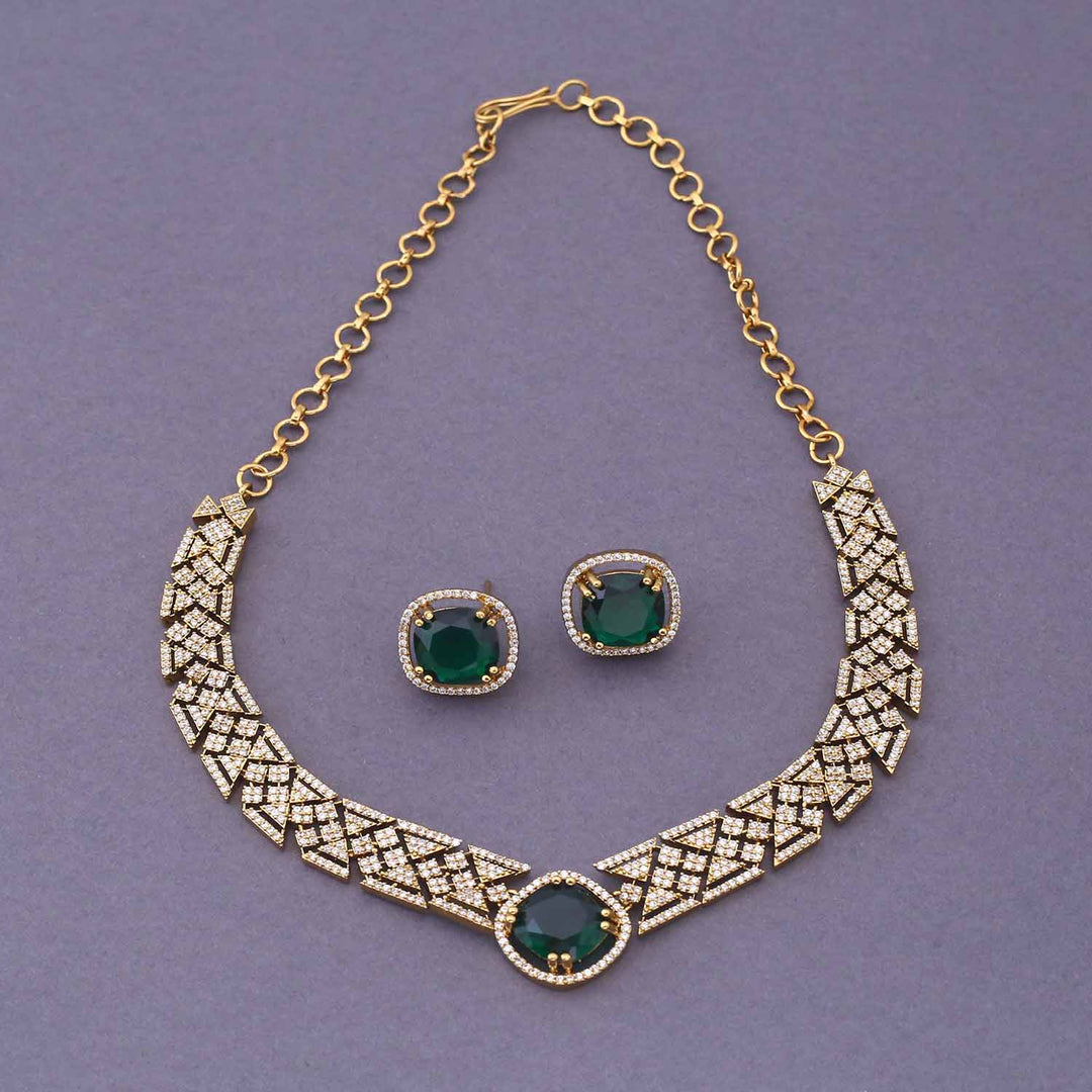 Emerald Alona Victorian Jewellery Set - New Arrival