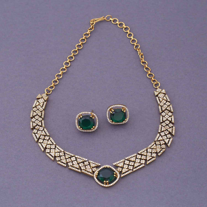 Emerald Alona Victorian Jewellery Set - New Arrival