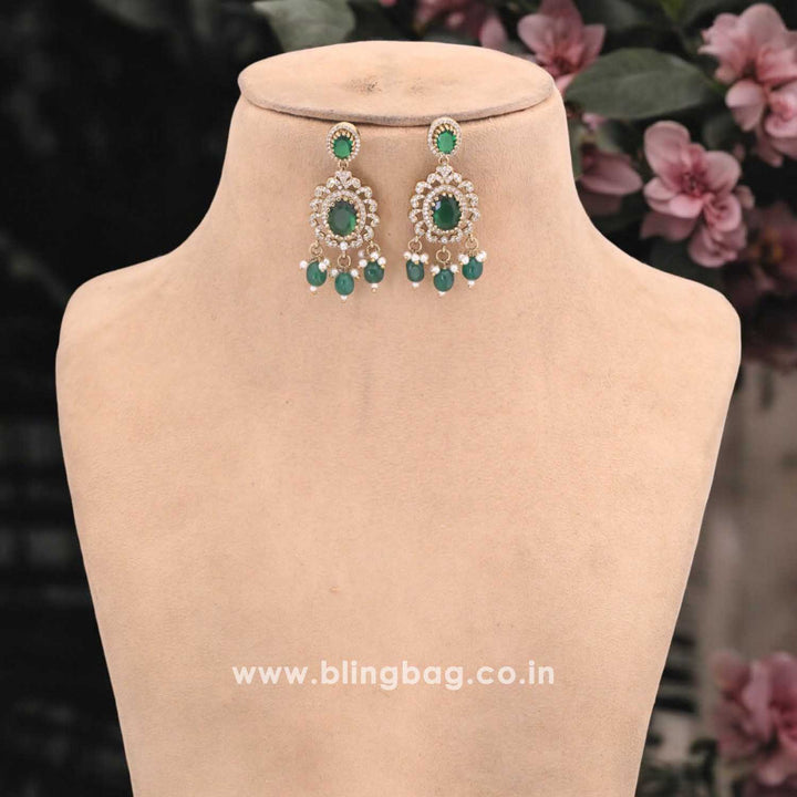 Emerald Alondra Victorian Jewellery Set - New Arrival
