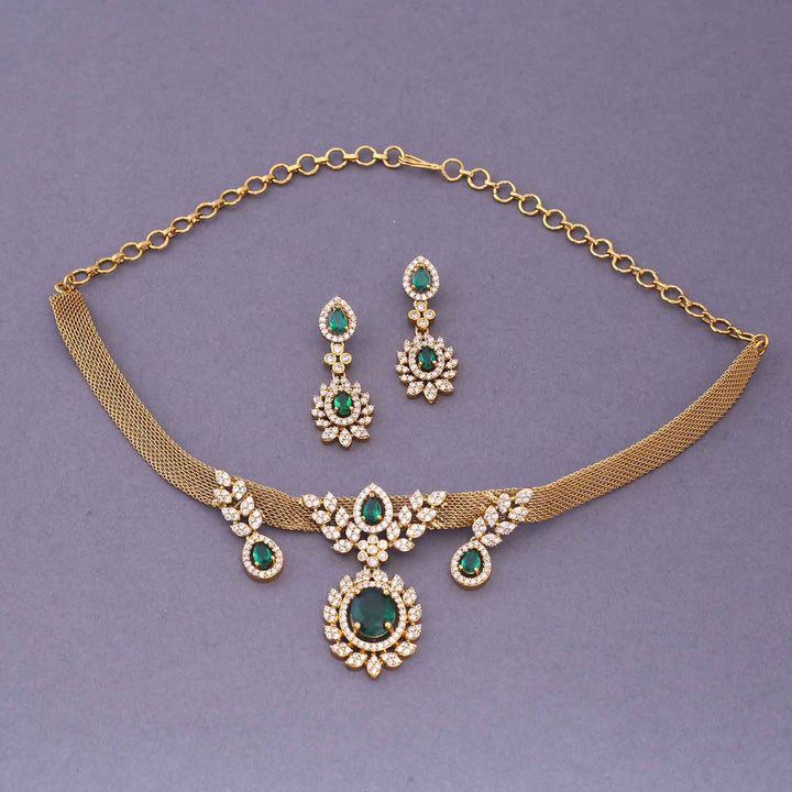 Emerald Alonza Victorian Jewellery Set - New Arrival