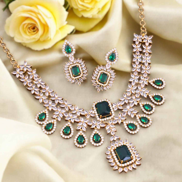 Emerald Althaia Victorian Jewellery Set - New Arrival