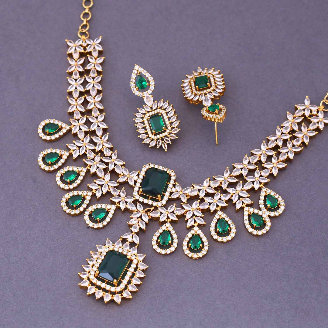 Emerald Althaia Victorian Jewellery Set - New Arrival
