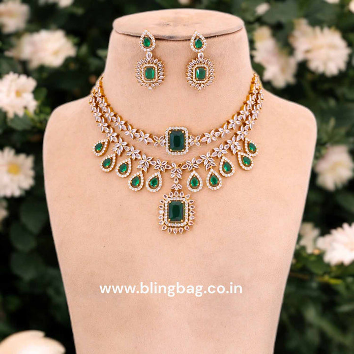 Emerald Althaia Victorian Jewellery Set - New Arrival