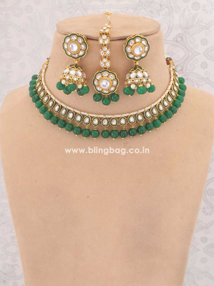 Emerald Amala Jewellery Set