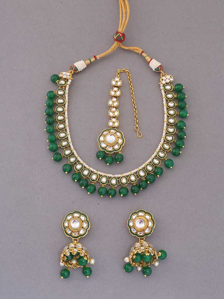 Emerald Amala Jewellery Set