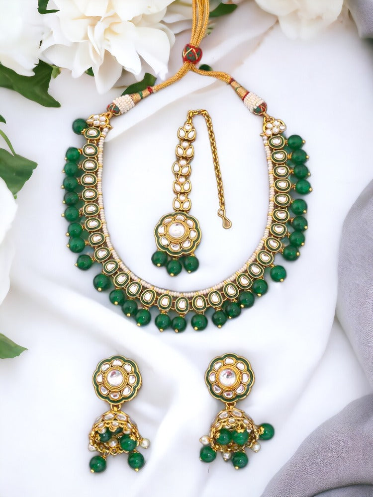 Emerald Amala Jewellery Set