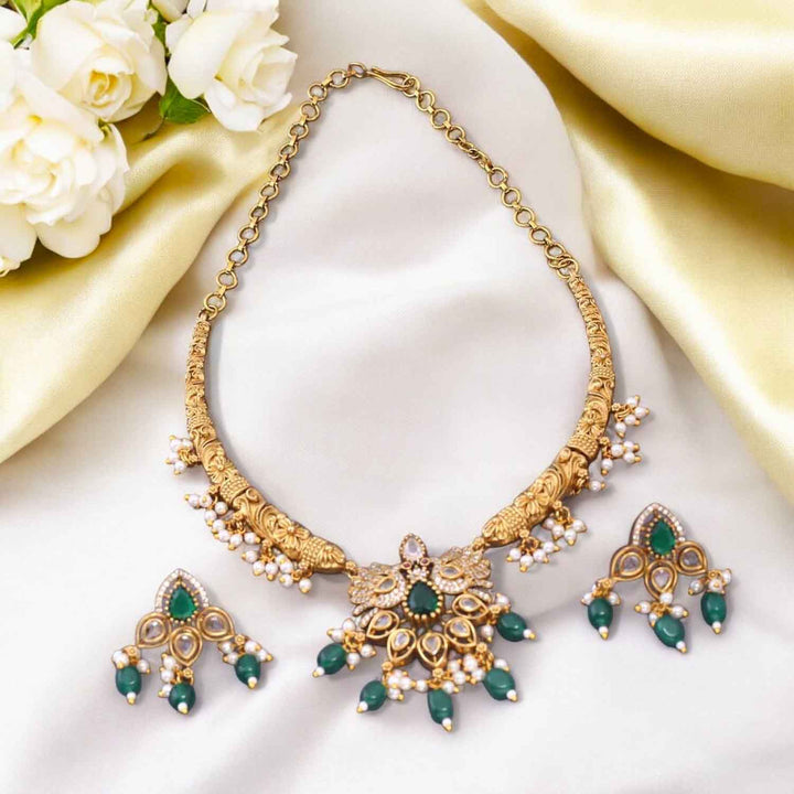 Emerald Amanda Hasli Victorian Jewellery Set-New Arrival
