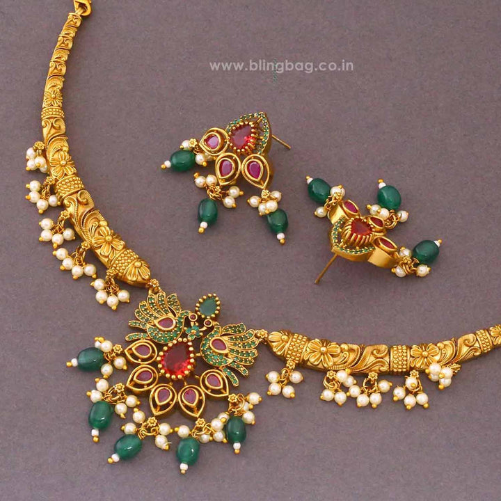Emerald Amanda Hasli Victorian Jewellery Set-New Arrival