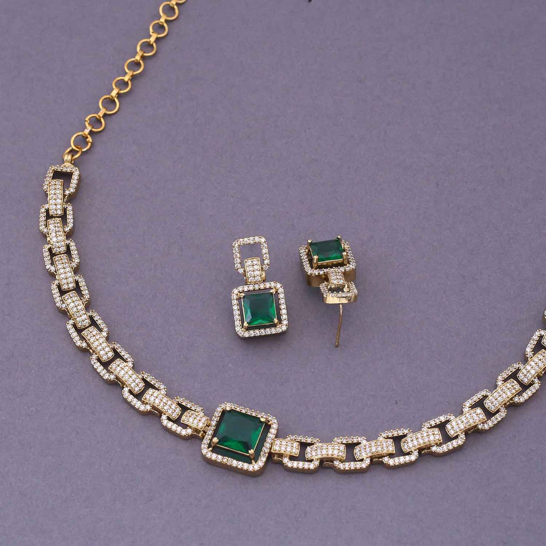 Emerald Amarisa Victorian Jewellery Set - New Arrival