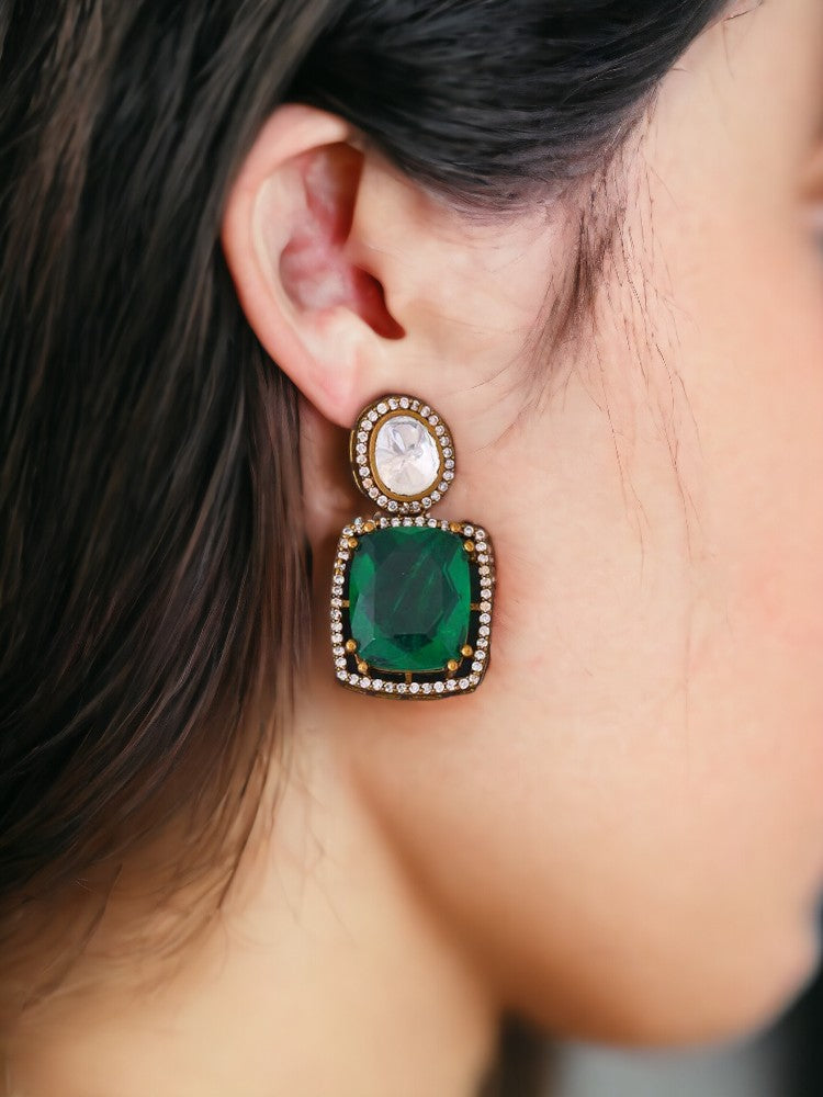 Emerald  Amasa Danglers