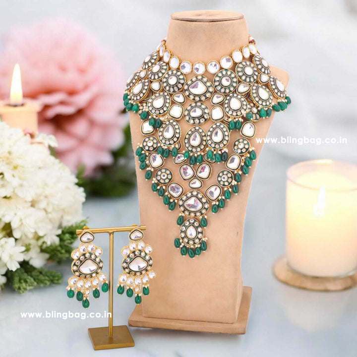 Emerald Ambar Bridal Jewellery Set