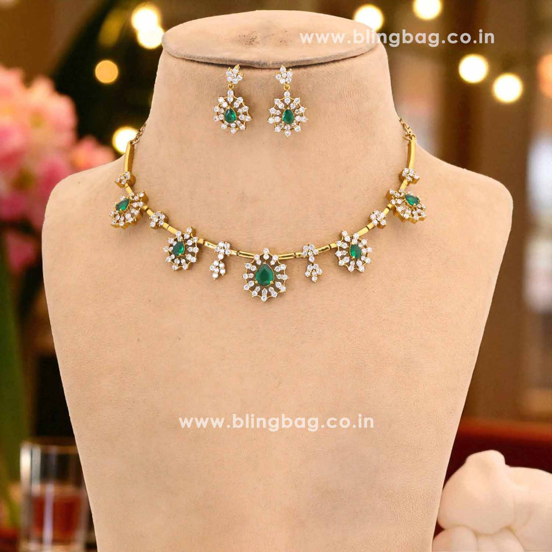 Emerald Ambrosia Hasli Victorian Jewellery Set - New Arrival