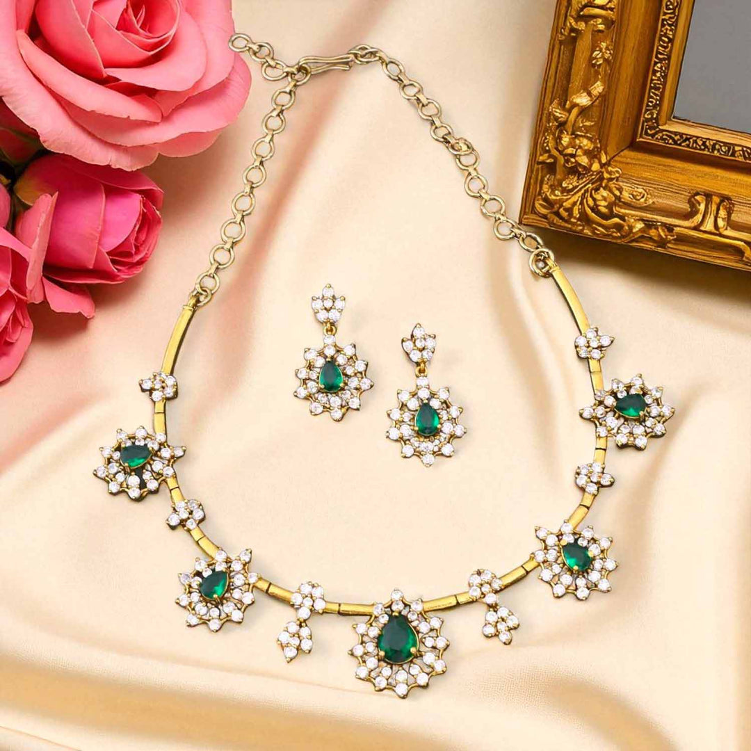Emerald Ambrosia Hasli Victorian Jewellery Set - New Arrival