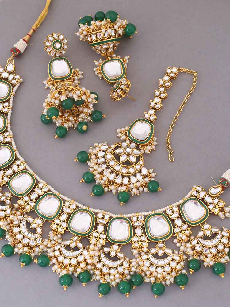 Emerald Anaya Jewellery Set