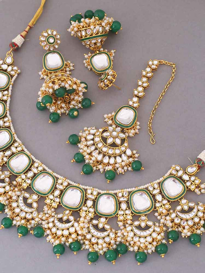 Emerald Anaya Jewellery Set