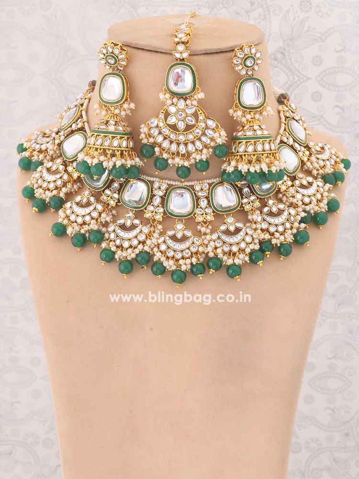 Emerald Anaya Jewellery Set