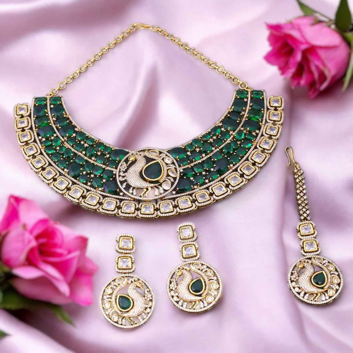 Emerald Andela Hasli Victorian Jewellery Set - New Arrival