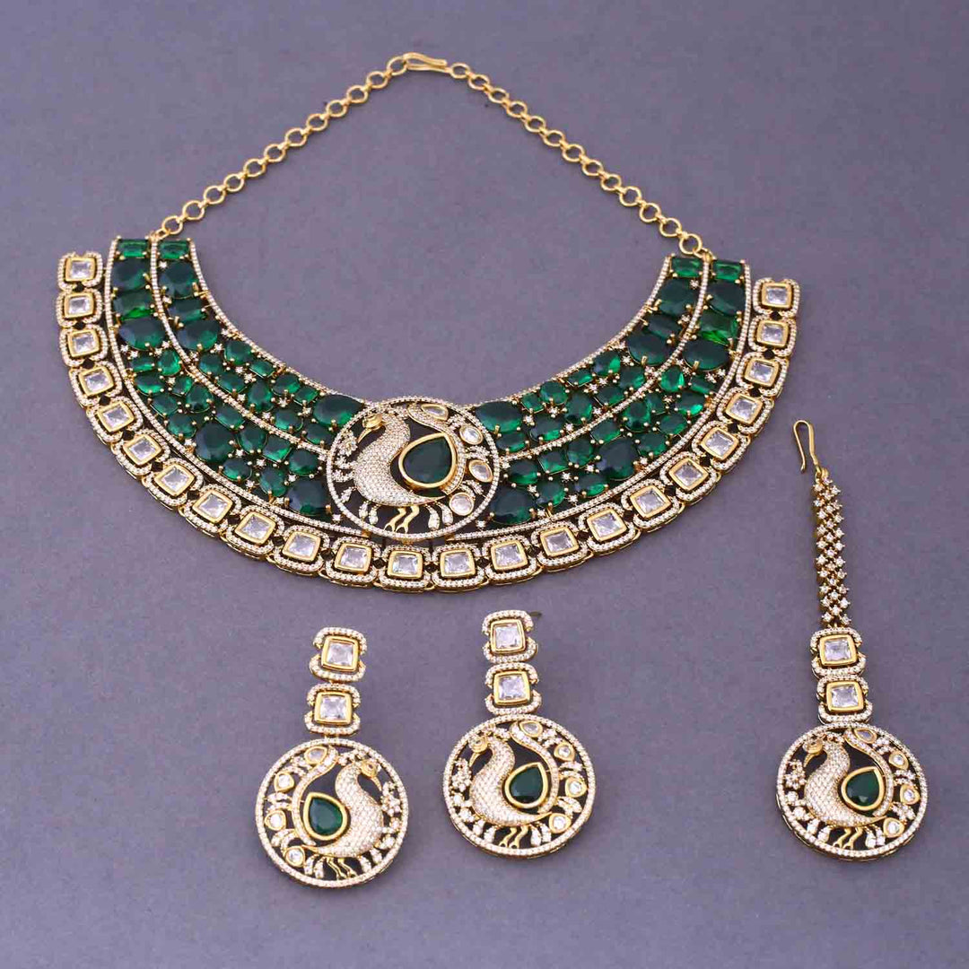 Emerald Andela Hasli Victorian Jewellery Set - New Arrival