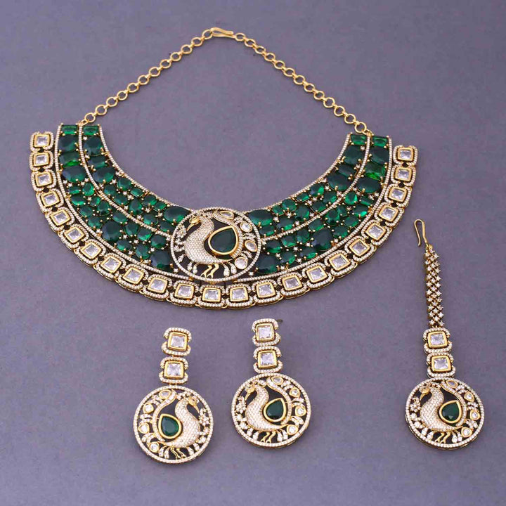 Emerald Andela Hasli Victorian Jewellery Set - New Arrival