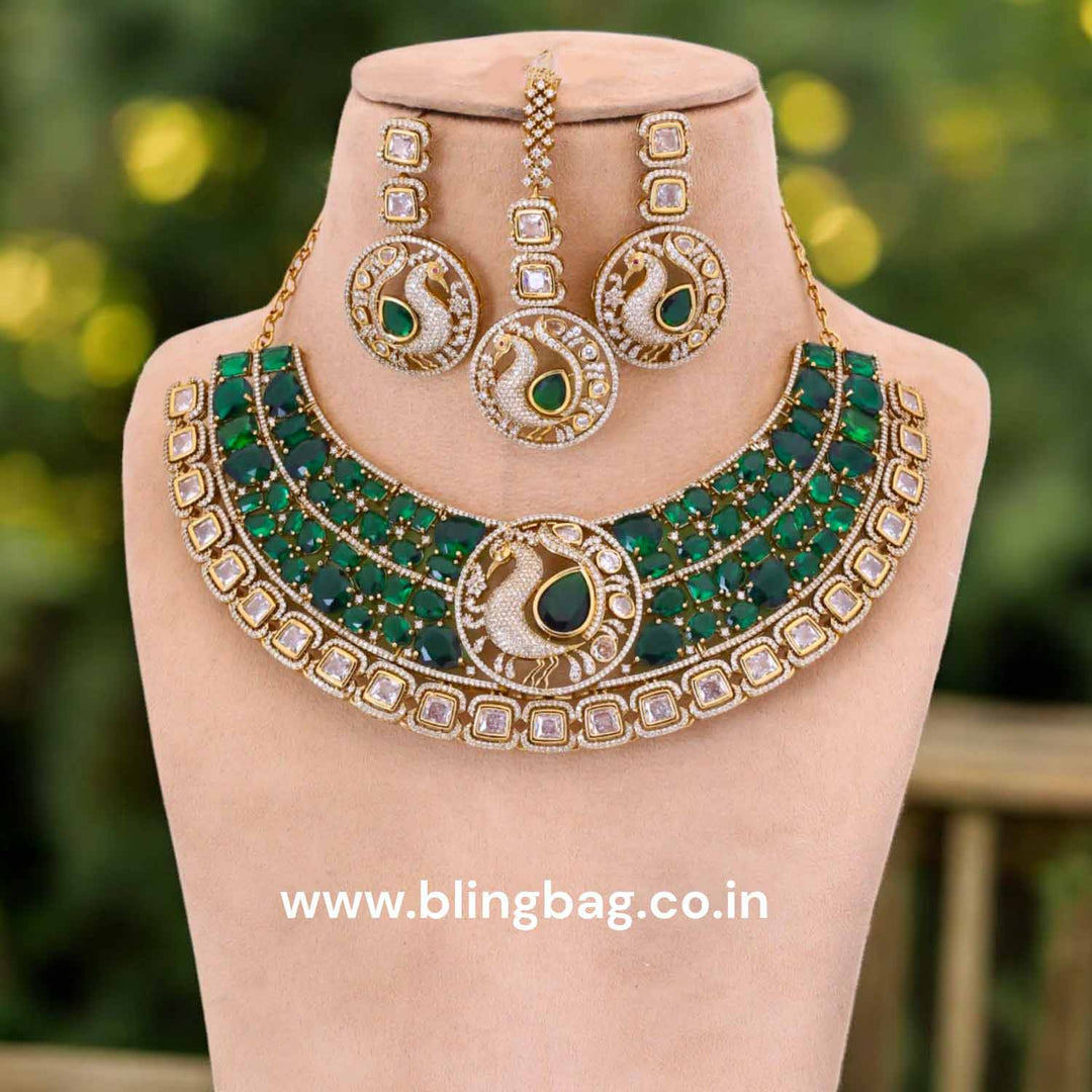 Emerald Andela Hasli Victorian Jewellery Set - New Arrival